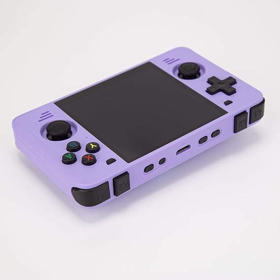 Powkiddy RGB30 Retro Handheld Game Console, 4 Inch IPS Display, JELOS 16G System Without Game, Acrade Portable Game Console