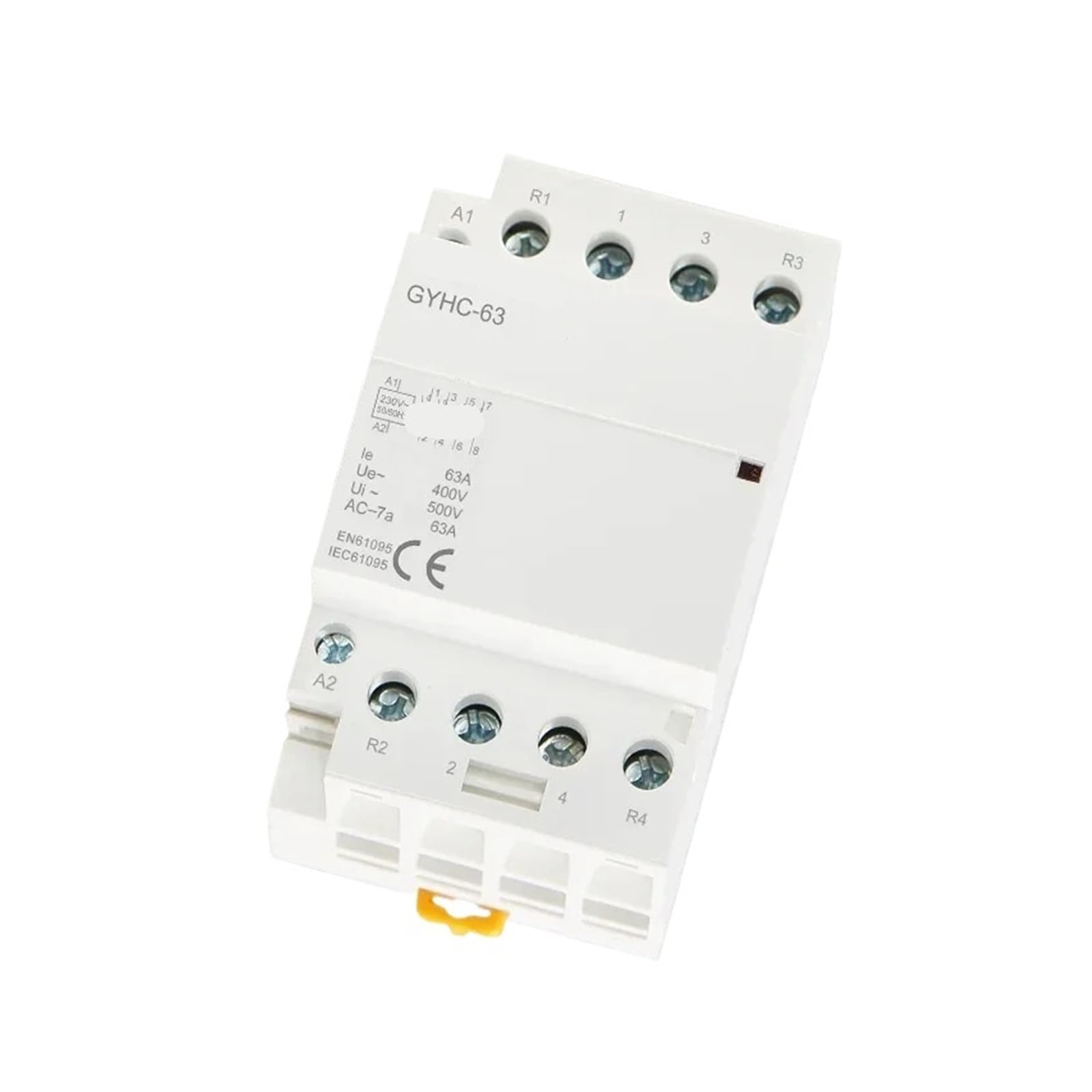 Modułowy stycznik AC, 4P, 63A, 220V, 4NO, 2NC + 2NO