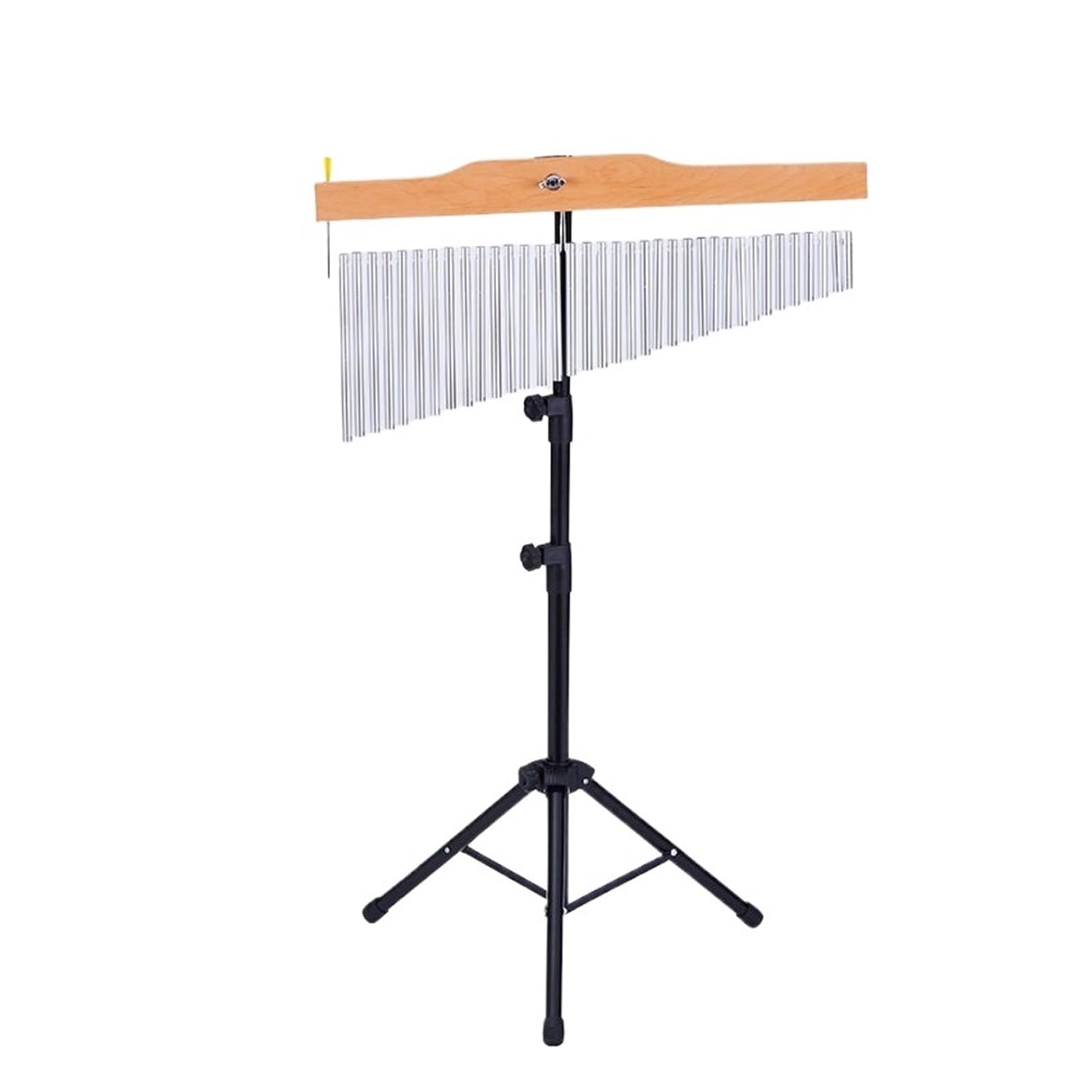LXLAEOANG 36-tone Wind Chimes Sound Tree Yoga Meditation Band Performs Sound Beam Row Bell Healing Musical Percussion Instrument for use Indoors or garden(36 tone Silver)