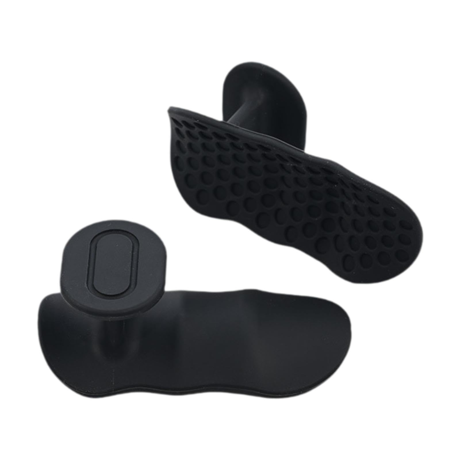 1 Pair Weight Lifting Grips Flexible for Training Powerlifting Dumbbell Black | Fitness Running & Yoga | Strength Training | Gloves Straps & Hooks-image-17