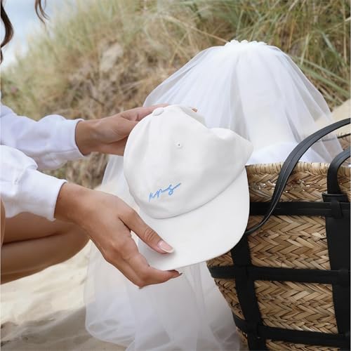 Image of Mr and Mrs Hats for Honeymoon Essentials,Engagement Gifts for Couples,Wedding Gifts for Bride and Groom
