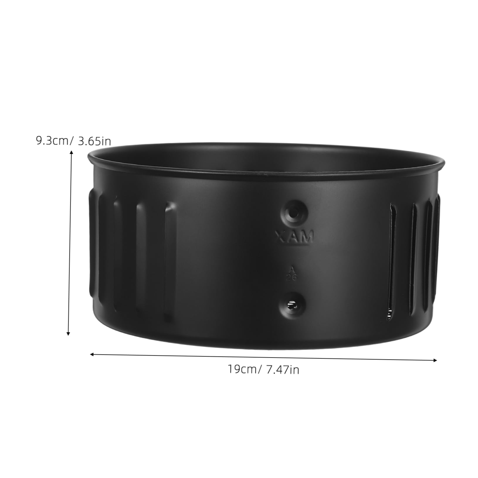 Gatuida Cesta para Accesorio Adecuado de Acero al Carbono 2.6l Negra, Fácil de Instalar y Apta para Lavavajillas Cocinar Saludable para Freidora de Aire