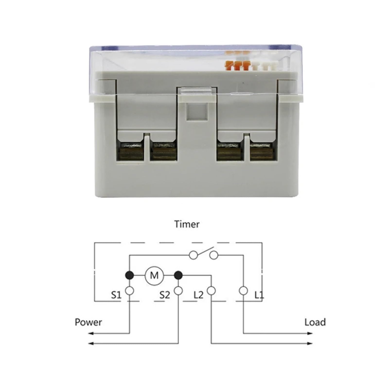 Temporizador mecánico eléctrico MT178 de 220 V a 240 V CA con dial analógico, Temporizador programable semanal de 24 Horas y 7 días