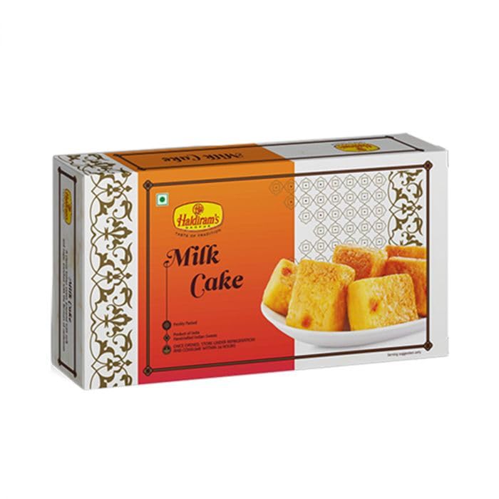 Image of Haldiram's Nagpur Milk Cake 250g | Traditional Indian Sweet | Soft & Creamy Milk-based Mithai | Made with Pure Milk & Sugar | Ideal for Gifting & Festivals