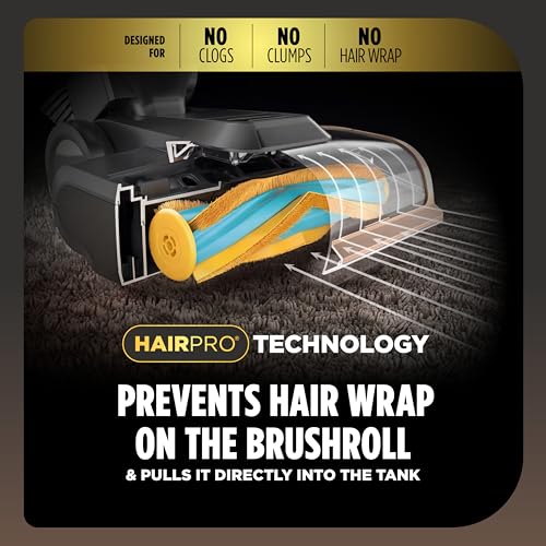 Image of Shark CarpetXpert HairPro | Upright Carpet, Area Rug & Upholstery Cleaner | StainStriker Handheld Tough Stain Remover & Onboard Self Clean | Pet Hair Pickup & Odor Removal | 4 Tools | Copper | EX301
