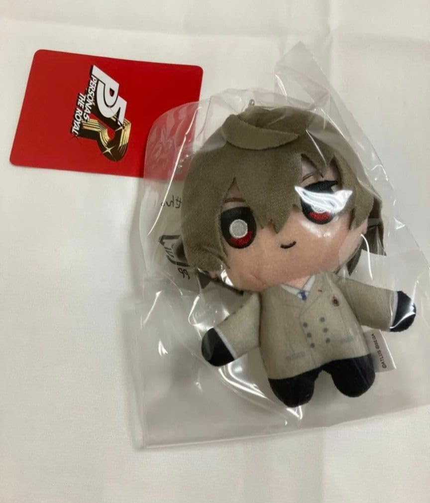 ペルソナ5 主人公　雨宮蓮　明智吾郎　マスコット　ぬいぐるみ Amazon.co.jp: 雨宮蓮 明智吾郎 縫いぐるみ ペルソナ5 周辺