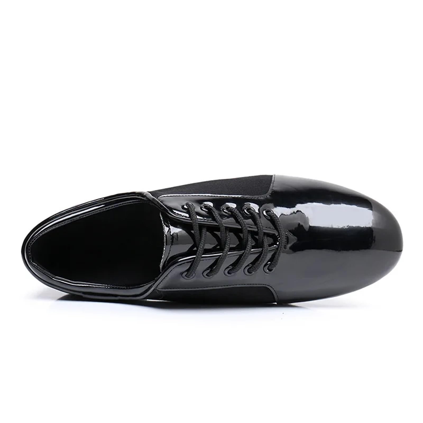 Scarpe da ballo uomo traspiranti tacco basso suola morbida per tango salsa latino-americani