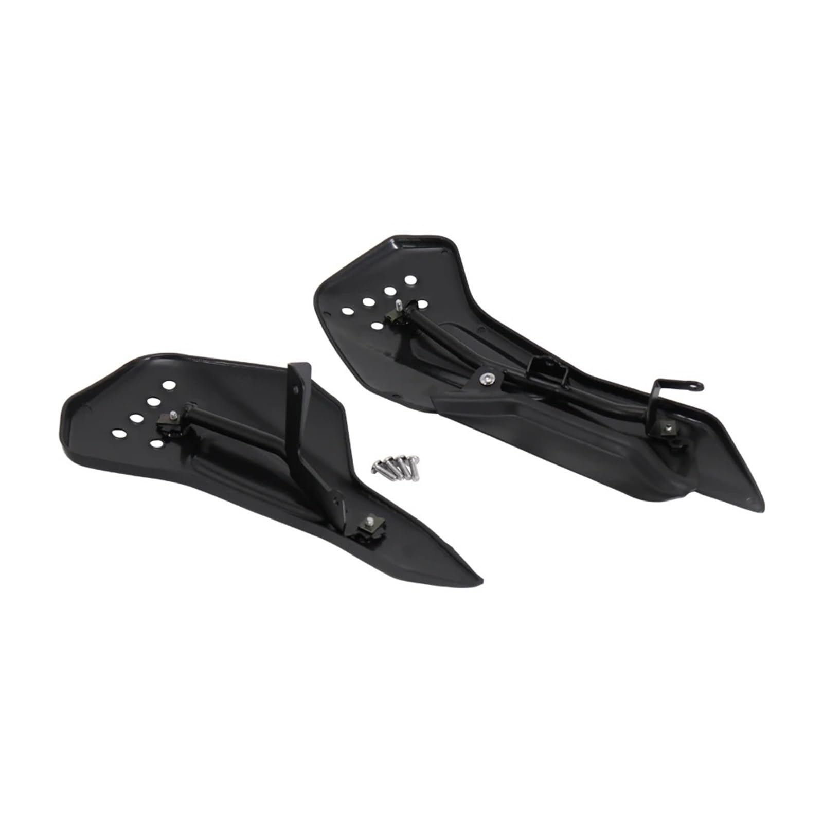 Carenado Protector de alerón Inferior del Motor para Motocicleta Trident 660 2021-2022 Deflector Aire Moto Carenado Deflector de Viento(Frosted Black)