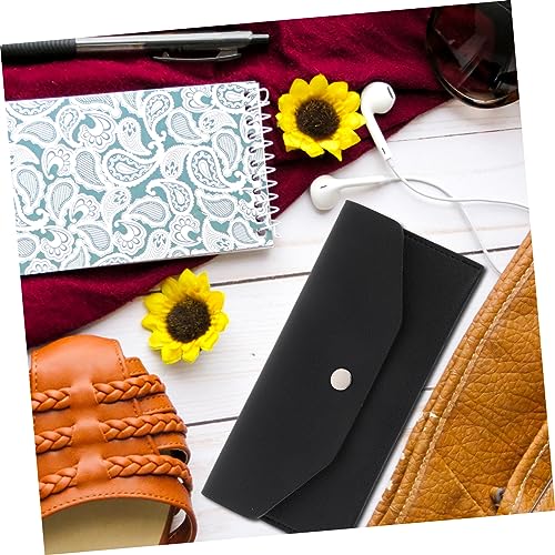 Pu Leather Clutch Wallet with Cash Envelopes and Dividers for Budgeting Stylish Money Organizer for Business Cards and Items Portable and Durable Design4