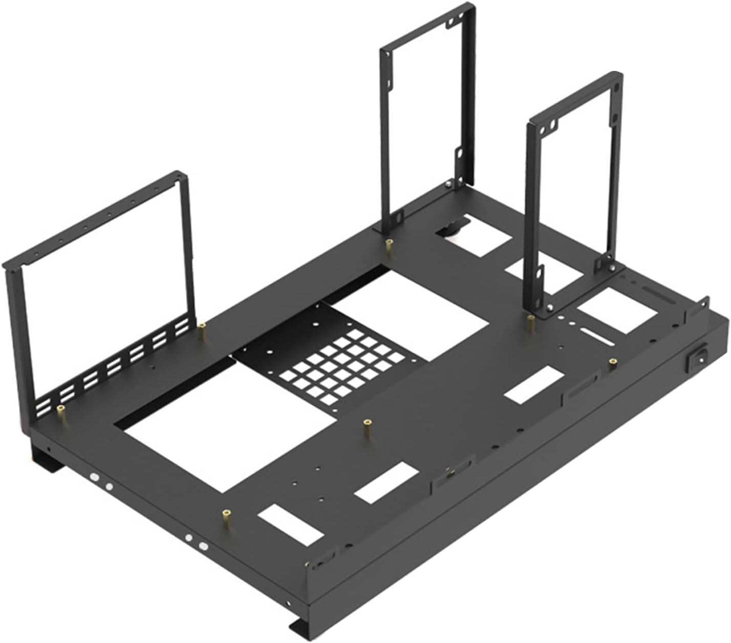 Mining Rig Frame GPU Aluminum Open Miner Mining Computer Frame Rig Case for Currency Mining