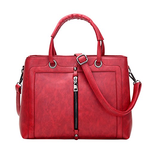 Sac à main rétro femme en version Messenger Bag aux finitions soignées