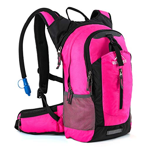 RUPUMPACK Insulated Hydration Backpack Pack with 2.5L BPA Free Bladder, Lightweight Daypack Water