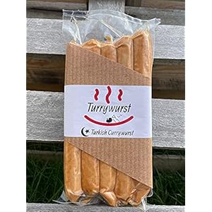 Originele Turryworst | Turkse curryworst (kalkoen / 15 stuks à 100 g)