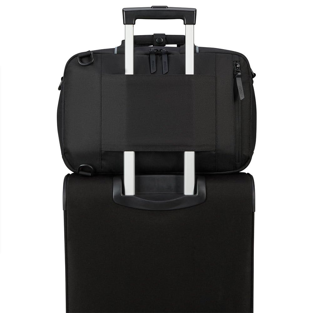 American Tourister Take2Cabin - Borsa da viaggio 3 vie Ryanair, 40 cm, 25 L, Nero (Black)