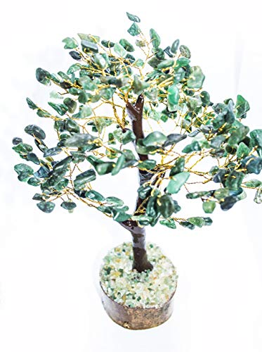 Image of Crocon Green Aventurine Crystal Tree Birthday Gifts for Women & Men 10-12 inch