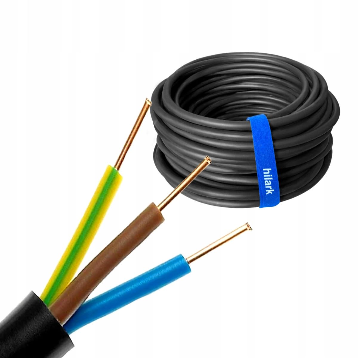 Hilark Cable Tech Erdkabel YKY 3x2,5mm² NYY-J 200m