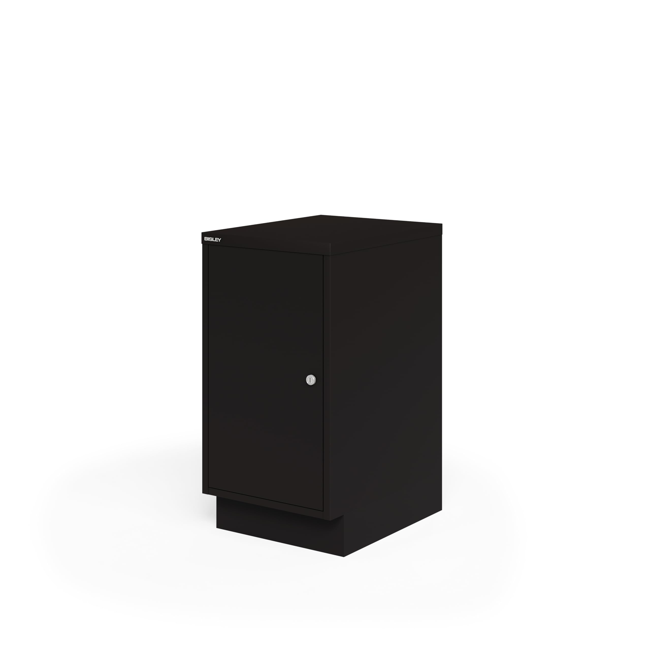 BISLEY Armoire de Rangement Multifonction, Métal, Noir, Centre