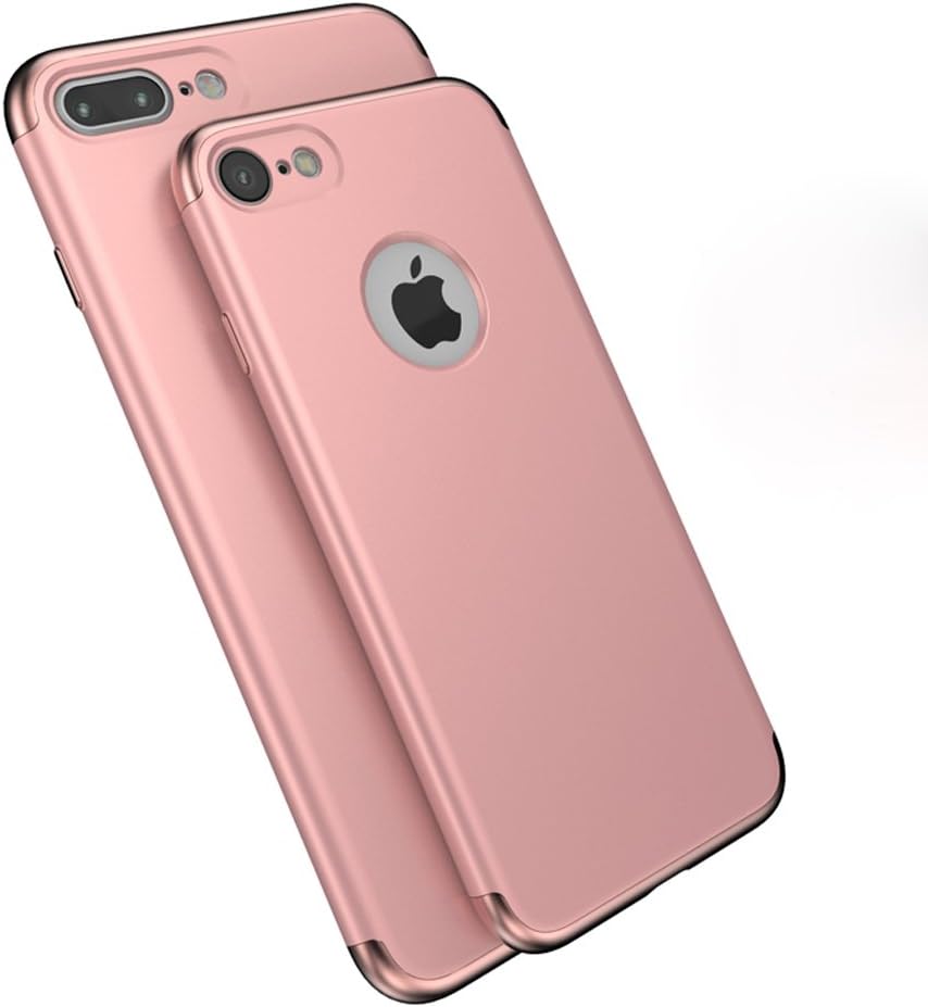 iPhone 8 / iPhone 7 Plus Case, Acewin Premium Slim Fit Case Ultra Thin Hard Protective Case Cover for iPhone 8 Plus / 7 Plus (5.5 Inch) (Rose Gold) Wireless Phone Accessory