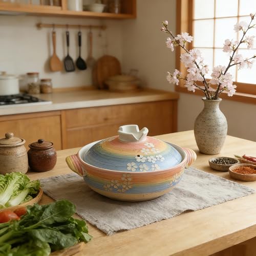 Cacerola de cerámica resistente al calor para bibimbap y guisos 5