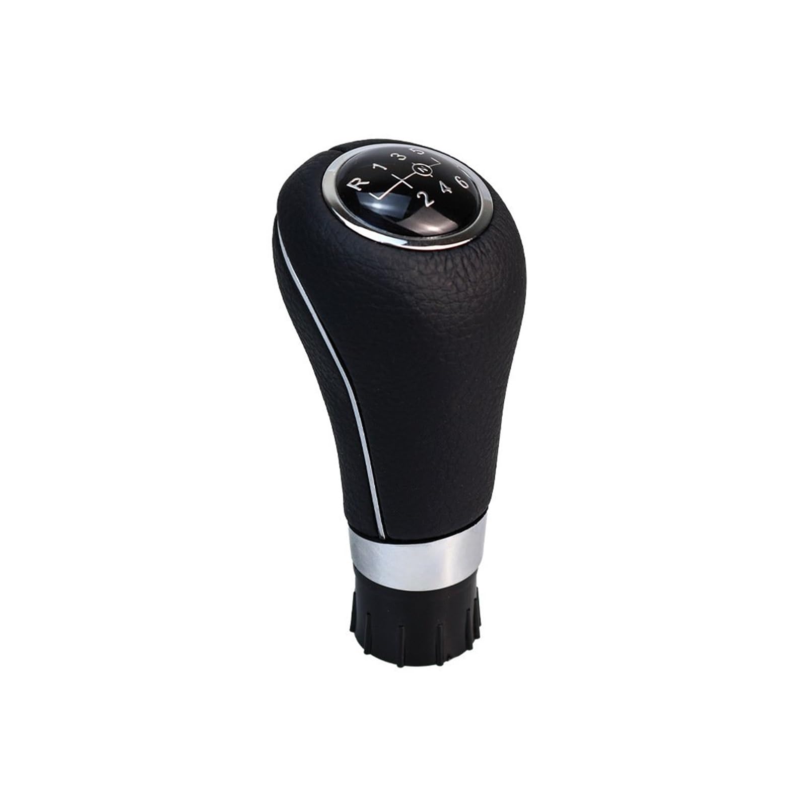 MEUMIR Car Gear Knob Stick Shifter for Benz W204 C204 C63 C300 2008-2014 6 Speed Manual Gear Shift Knob Handle Decoration Accessories(B)