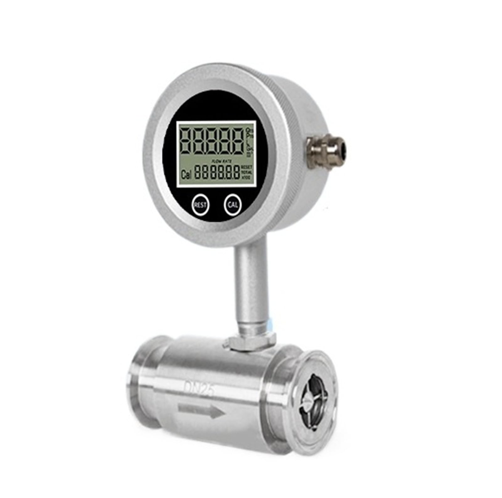 WQGQPXOB Stainless Steel Liquid Water Flow Meter(DN32 clamp)
