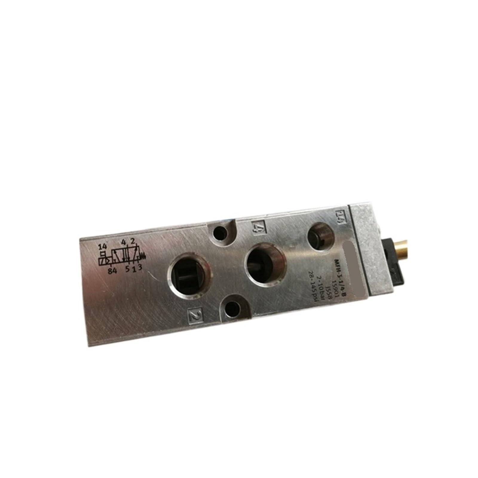 Válvula solenoide MFH-5-1-4-B para solucionar caídas de presión en sistemas neumáticos