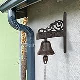 【Molto versatile】Una campana può essere utilizzata per molteplici scopi. Può essere utilizzata come campana da giardino, campana per porte, campana per negozi, campana per navi, campana da parete, ecc. ed è una bella decorazione per porte di casa, giardini, balconi e negozi.