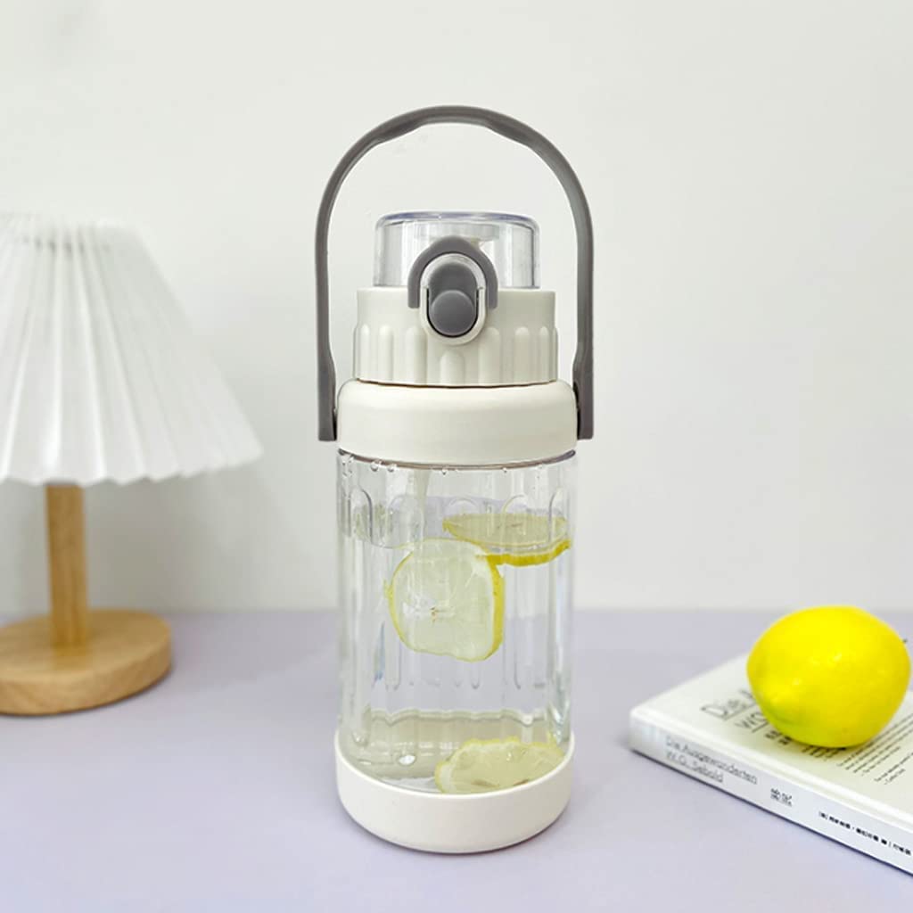 Niedlicher, extra großer Wasserbecher aus Kunststoff für Outdoor-Fitness und unterwegs