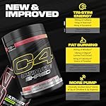 Cellucor C4 Ultimate Shred Pre Workout Powder, Fat Burner for Men & Women, Weight Loss Supplement with Ginger Root Extract, Strawberry Watermelon, 20 Servings, 12.3 Ounce (Pack of 1) - Image 4