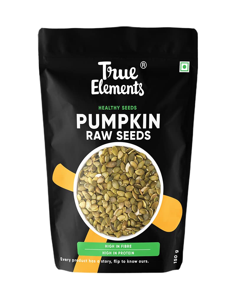 True Elements Pumpkin Seeds 150g Raw Pumpkin Seeds for Eating