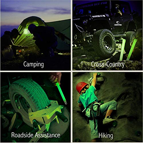 Dream Glow DG-06-GREEN 12 Industrial Grade Glow Sticks/ 6 Inches Ultra Bright Light Sticks Emergency Light Sticks thumb #7