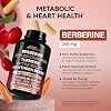 Berberine with Ceylon Cinnamon | Bitter Melon (Karela) | Apple Cider Vinegar | Hawthorn Berry | Citrus Bergamot | Turmeric - 15-in-1 Supplement for Heart Metabolism & Energy Support - 60 Capsules #4
