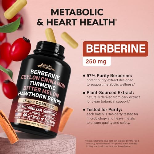 NUTRAHARMONY Berberine Complex Capsules
