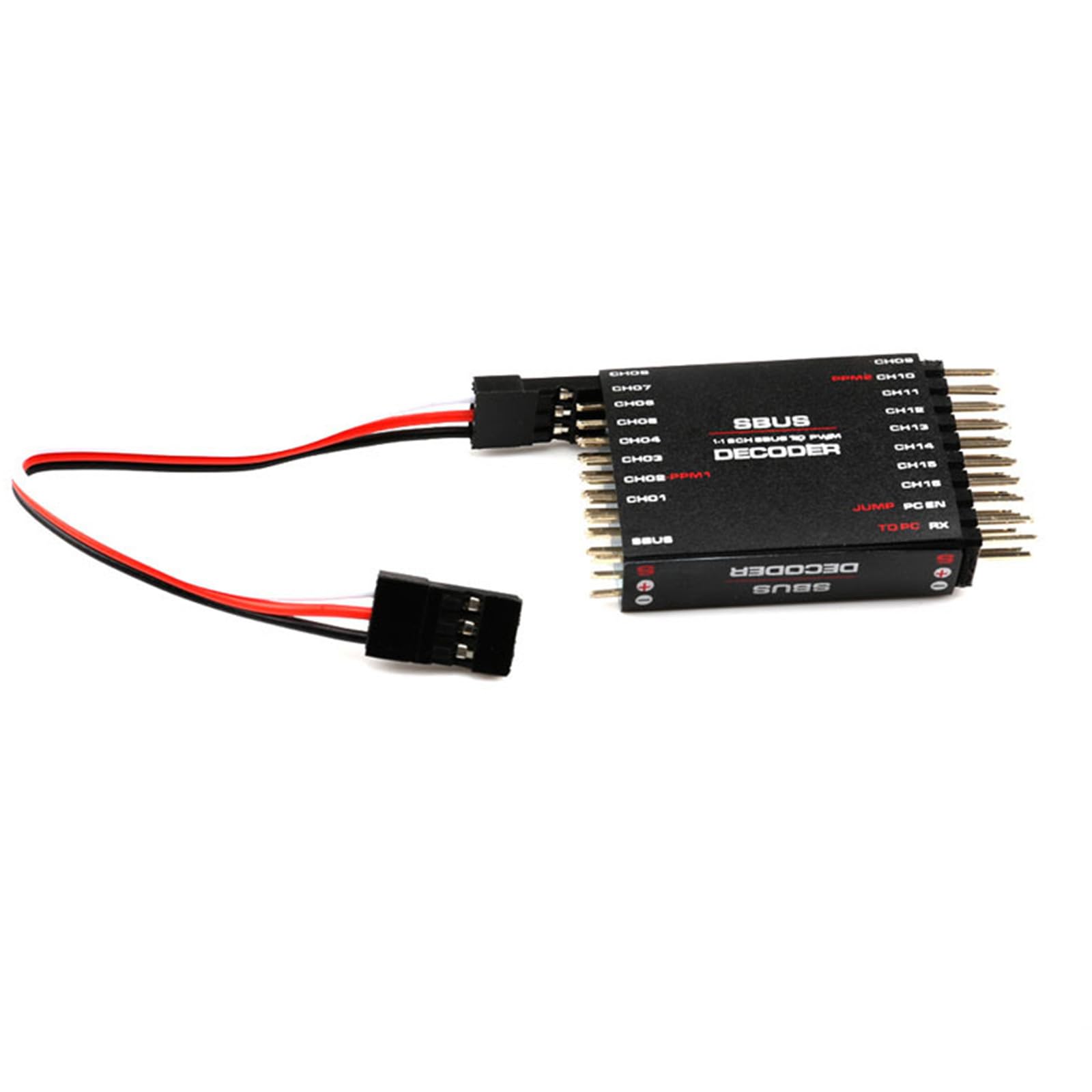 SBUS vers PPM Decoders Convertisseur 16 canaux Transverteur de signaux pour récepteur de signaux Orange