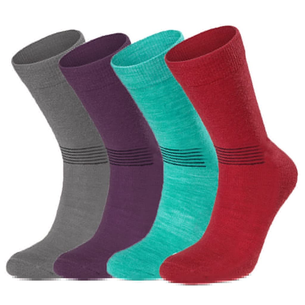 Chaussettes de randonnée chaudes pour bivouac et trekking en montagne