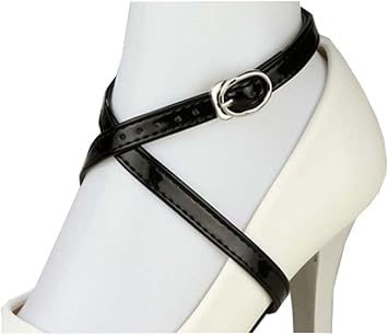 Womens Detachable Flexible Handy Suede Shoe Straps, High Heels Straps Anti-Loose Shoelace Accessories