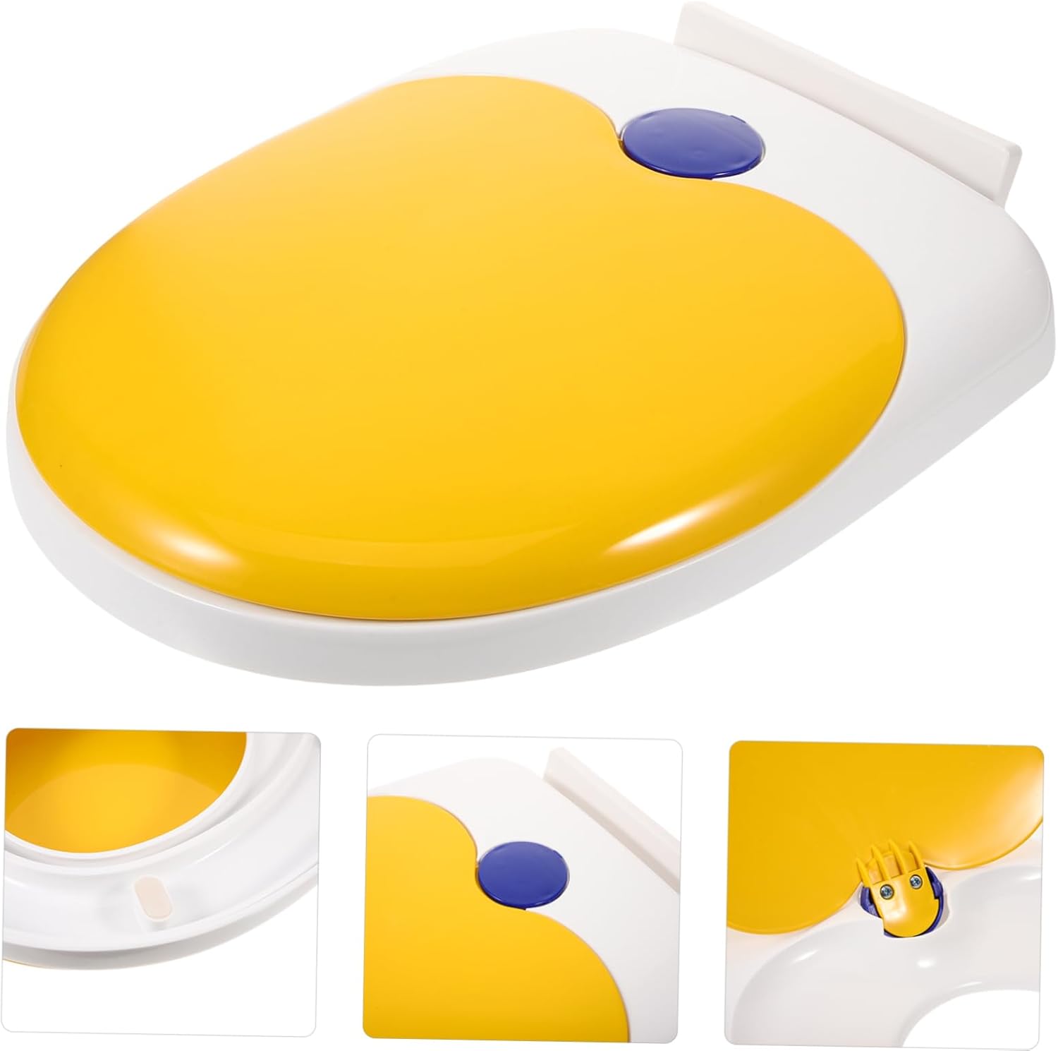 Homoyoyo Boy Girl Potty Training Seat u Shape Toilet Seat for Boys and Girls Comfortable and Smooth Surface Easy to Install for Home Bathroom Use Lightweight Design