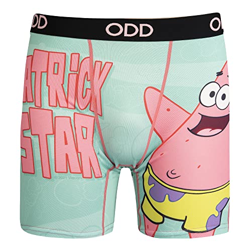 Odd Sox Funny Men's Boxer Briefs Underwear Nickelodeon SpongeBob Novelty Print