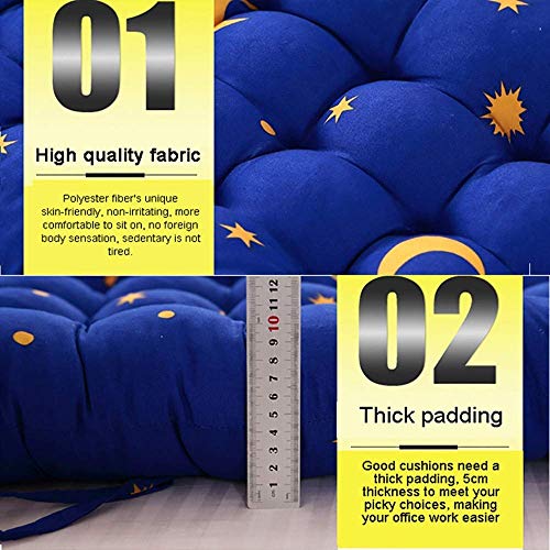 وسادة لكرسي الاسترخاء، وسادة سميكة للكرسي للاماكن الخارجية، وسادة كرسي واقية من الشمس، غطاء مقعد الحديقة والفناء (بدون كراسي)، رمادي، قطن