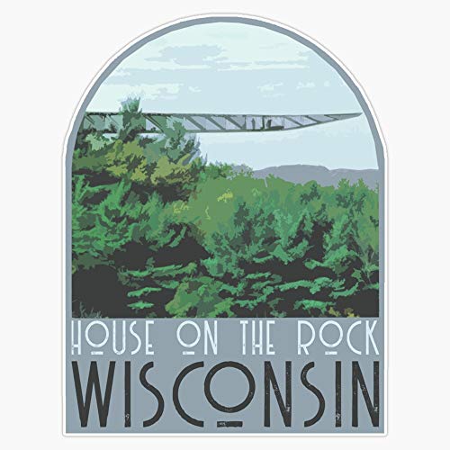 Magnet House On The Rock Decal Magnetic Bumper Sticker 5