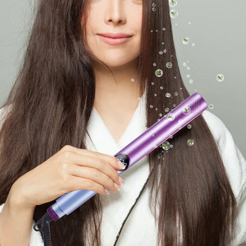 Plancha y rizador 2 en 1 con pantalla LCD y tecnología infrarroja miniatura 3