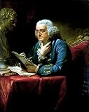 John Parrot/Stocktrek Images – Digitally restored vector painting of Benjamin Franklin. Photo Print (32,00 x 40,13 cm)
