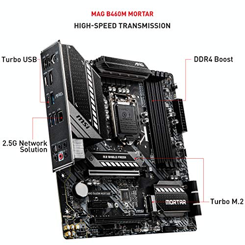 Build My PC, PC Builder, MSI B460M Mortar