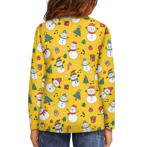 Xhuibop Boys Long Sleeve Shirts Size 3-16 Years Old Crewneck Tshirts Shirts for Kid Comfort Soft T Shirts Falloutfits for Boy4