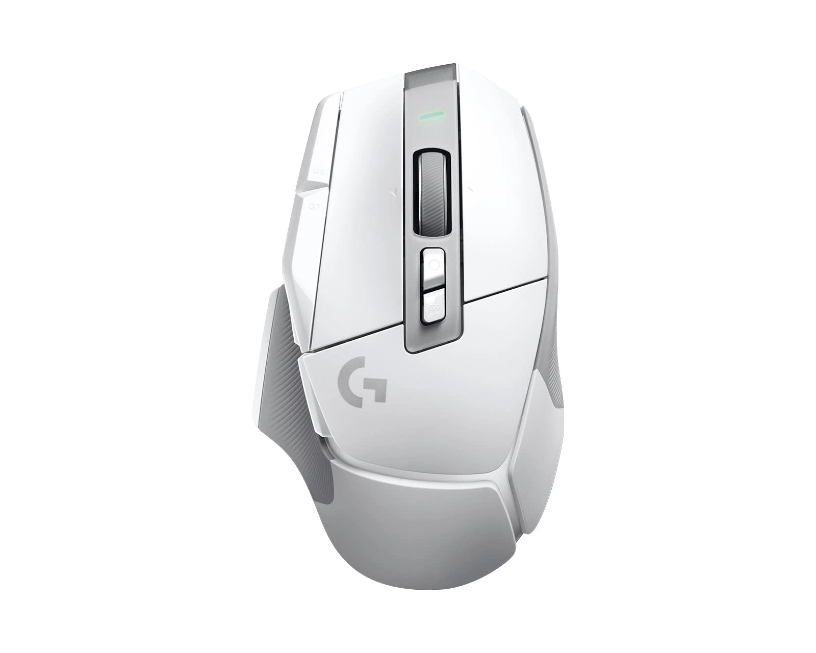 G502 X LIGHTSPEED Wireless Gaming Mouse Optical Hybrid LIGHTFORCE Buttons, HERO 25K Sensor, PC Compatible - macOS/Windows - White