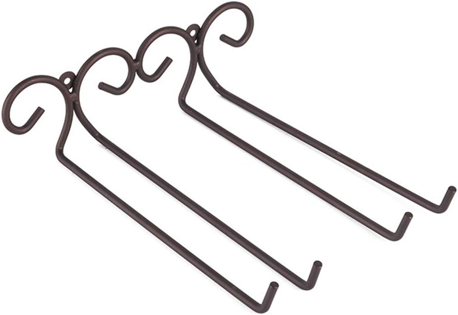 Wine Glass Rack, 2 Rows Stainless Steel Wall-Mounted Wine Glass Hanger For Bar Home By Hmane (Bronze-Type1)