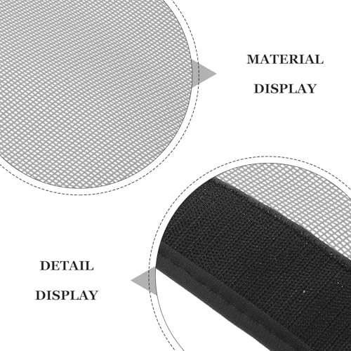 Protectores de patas para caballos con fundas ventiladas de malla gris 4