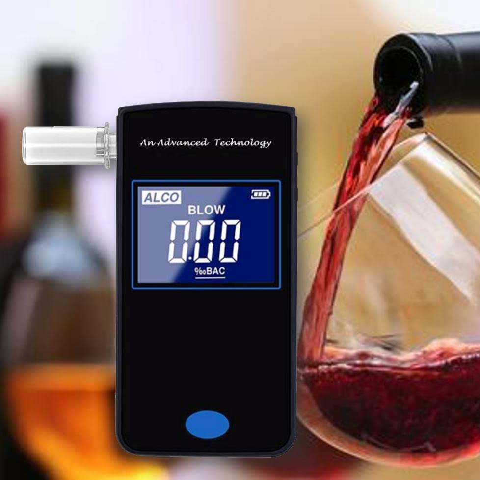 Ethylotest,Éthylotest Electronique Avec Affichage Numérique LCD