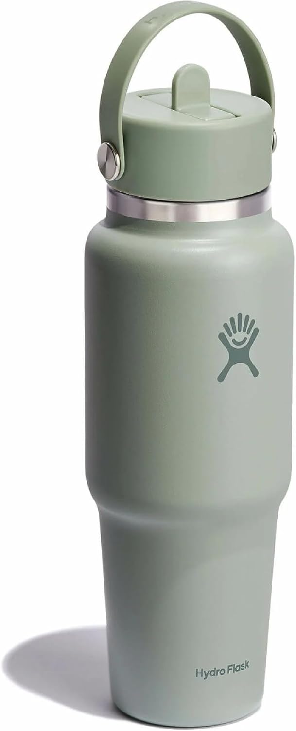 Hydro Flask 32 Oz Wide Flex Straw Travel Bottle Agave