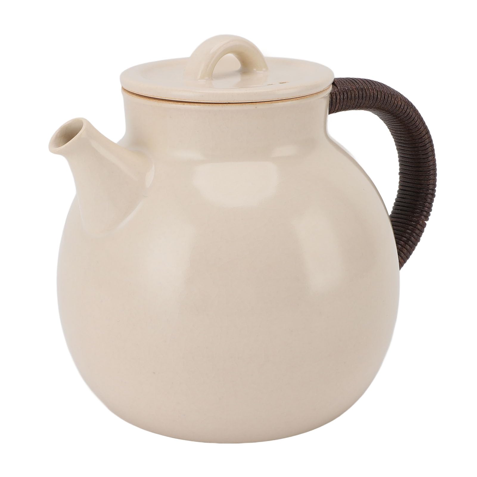 800 Ml Porcelanowy Dzbanek do Herbaty żaroodporny Ceramiczny Czajnik do Herbaty Uchwyt Zapobiegający Oparzeniom Czajniczek na płytę kuchenną z opływową wylewką Kuchenki Indukcyjnej Kuchenka